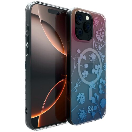 Etui INCIPIO Forme MagSafe do Apple iPhone 16 Pro Max Różowo-niebieski