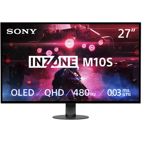 Monitor SONY Inzone M10S 26.5" OLED 2560x1440px 480Hz 0.03 ms [GTG]