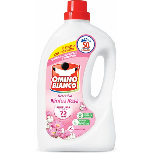 Płyn do prania OMINO BIANCO Ninfea Rosa 2000 ml
