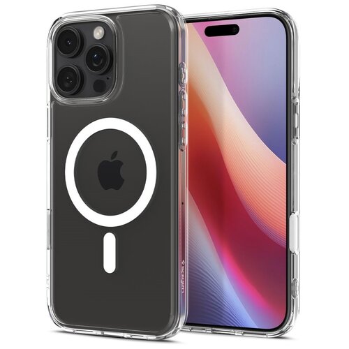Etui SPIGEN Ultra Hybrid T MagSafe do Apple iPhone 16 Pro Max Przezroczysto-biały
