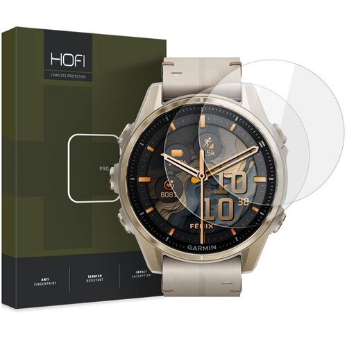 Szkło hartowane HOFI Glass Pro+ do Garmin Fenix 8 43 mm (2szt.)