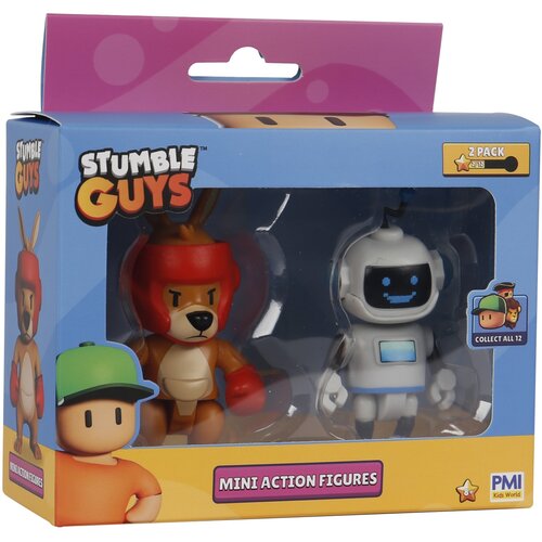 Zestaw figurek SUPERBUZZ Stumble Guys Sezon 2 Boxing Roo i Stumblebot Mk2 SG3202B