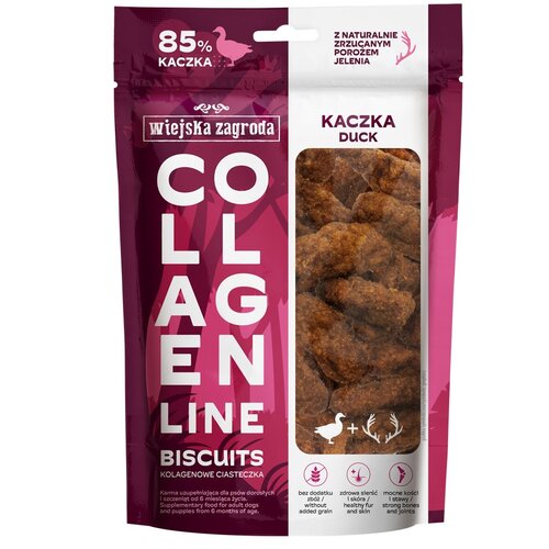 Przysmak dla psa WIEJSKA ZAGRODA Kolagenowe ciasteczka Kaczka 90 g