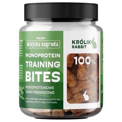 Przysmak dla psa WIEJSKA ZAGRODA Treningowa Królik kąski monoproteinowe 150 g