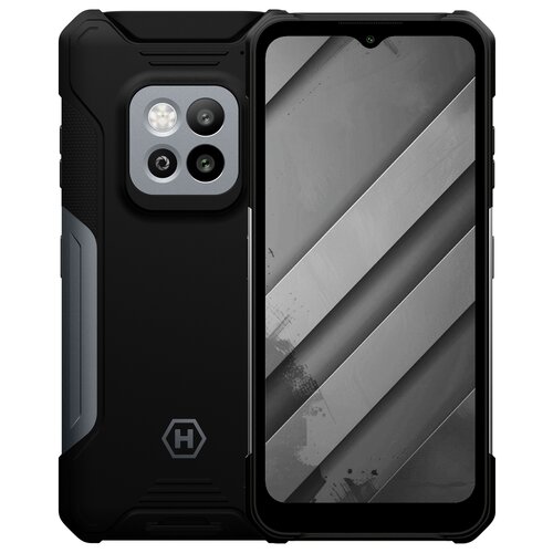 Smartfon MYPHONE Hammer Construction 2 5G 6/128GB 6.58" 120Hz Czarno-srebrny