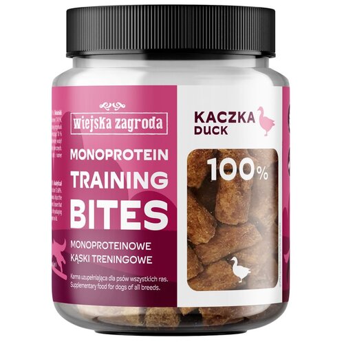 Przysmak dla psa WIEJSKA ZAGRODA Treningowy Kaczka kąski monoproteinowe 150 g