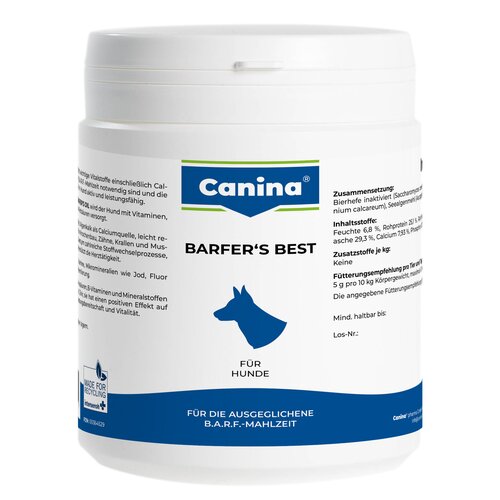 Suplement dla psa CANINA Barfer's Best 180 g