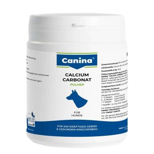 Suplement dla psa CANINA Węglan wapnia 400 g