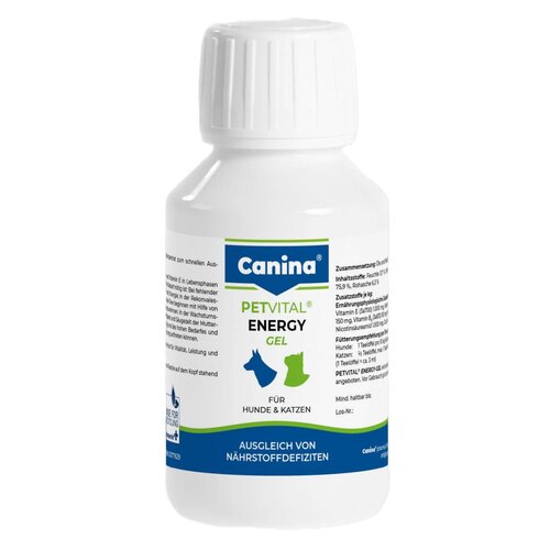 Suplement dla psa i kota CANINA Petvital Energy Gel 100 g