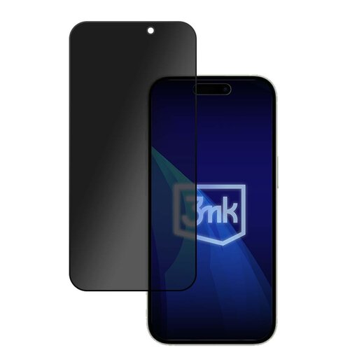 Szkło hartowane 3MK HardGlass Max Privacy do Apple iPhone 16 Pro Max Czarny