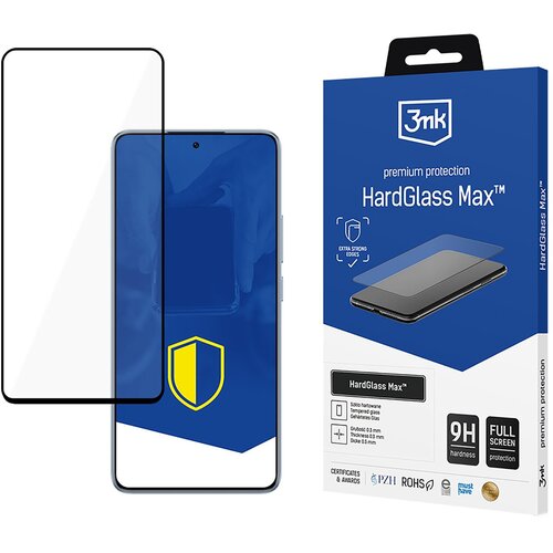 Szkło hartowane 3MK HardGlass Max do Xiaomi 14T/14T Pro