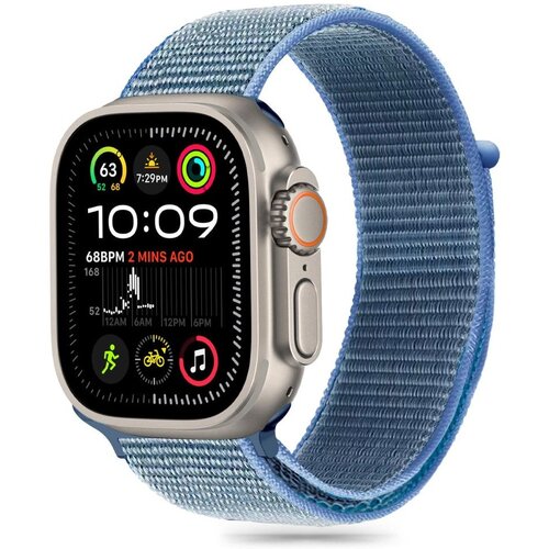 Pasek TECH-PROTECT Nylon do Apple Watch 6/7/8/9/10/SE (40/41/42mm) Niebieski