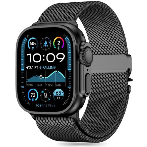Pasek TECH-PROTECT Milano do Apple Watch 6/7/8/9/10/SE/Ultra 1/2 (44/45/46/49mm) Czarny
