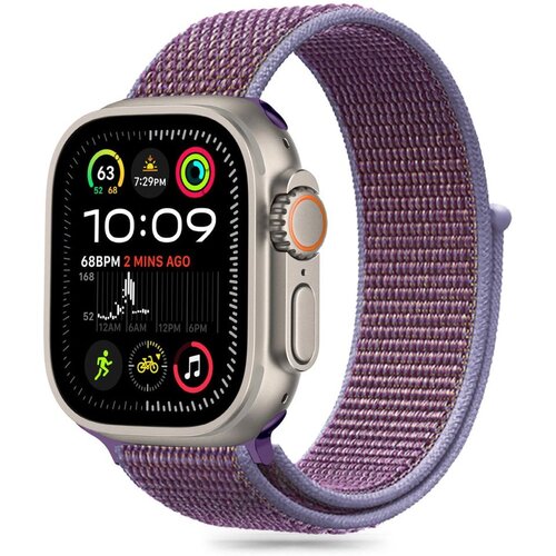 Pasek TECH-PROTECT Nylon do Apple Watch 6/7/8/9/10/SE (40/41/42mm) Fioletowy