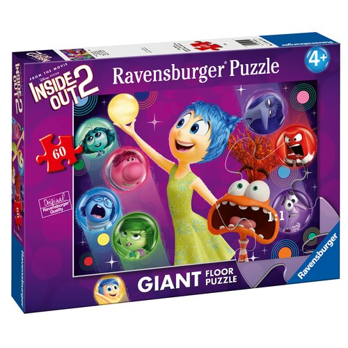 Puzzle RAVENSBURGER Disney W głowie się nie mieści 2 12004174 (60 elementów)