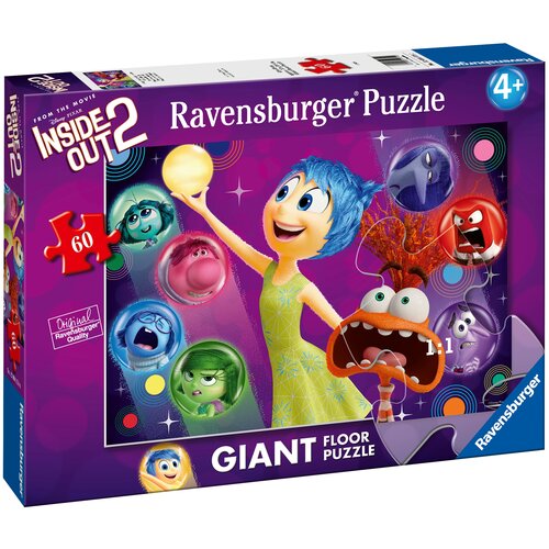 Puzzle RAVENSBURGER Giant Disney W głowie się nie mieści 2 12004174 (60 elementów)