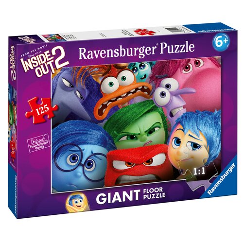 Puzzle RAVENSBURGER Disney W głowie się nie mieści 2 12004175 (125 elementów)