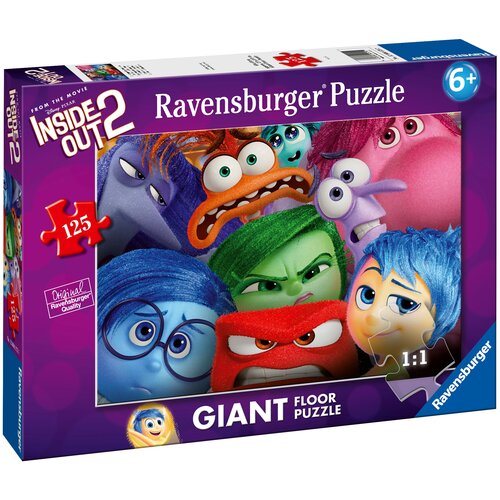 Puzzle RAVENSBURGER Giant Disney W głowie się nie mieści 2 12004175 (125 elementów)