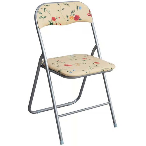 Krzesło składane PATIO Flower 47514 Beżowy