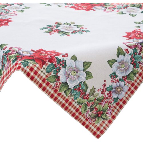 Obrus EUROFIRANY Cho 1273 140 x 180 cm Naturalny