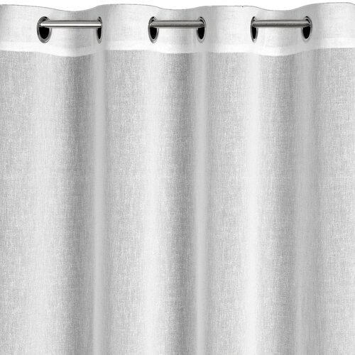 Zasłona EUROFIRANY Vesta 140 x 250 cm Biały
