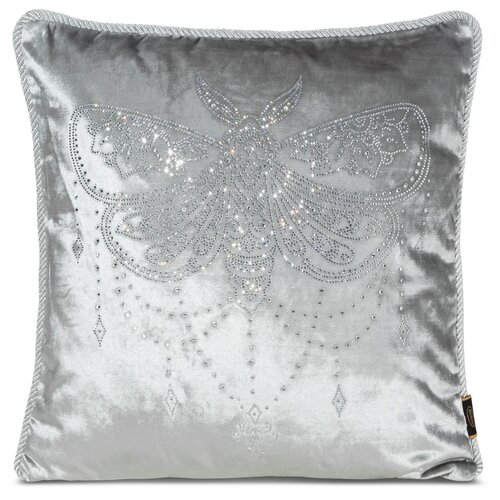 Poszewka EUROFIRANY Royal 8 45 x 45 cm Srebrny