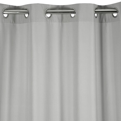 Zasłona EUROFIRANY Rita 140 x 250 cm Stalowy