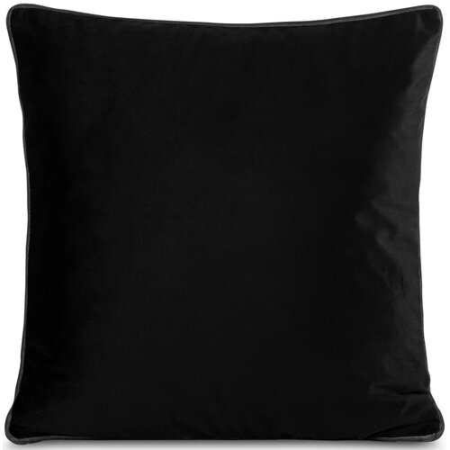 Poszewka EUROFIRANY Melia 60 x 60 cm Czarny