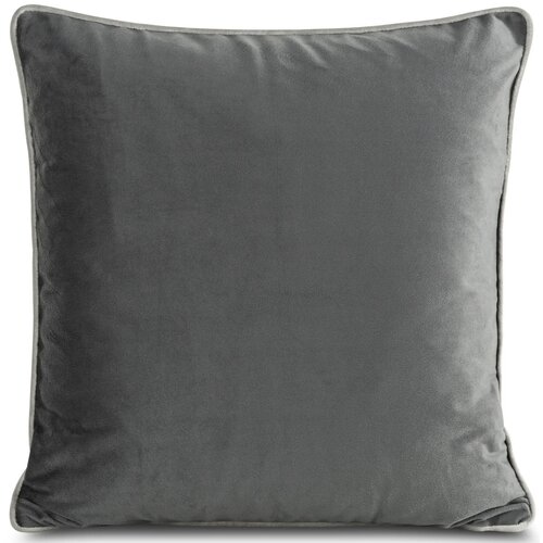 Poszewka EUROFIRANY Melia 60 x 60 cm Stalowy