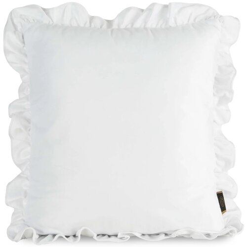 Poszewka EUROFIRANY Brenda 45 x 45 cm Biały