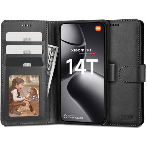 Etui TECH-PROTECT Wallet do Xiaomi 14T Czarny