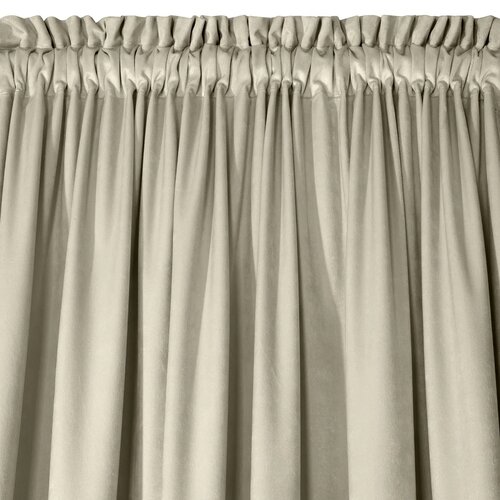 Zasłona EUROFIRANY Design 91 Rosa 140 x 270 cm Beżowy