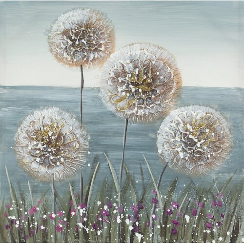 Obraz EUROFIRANY 408858 60 x 60 cm Niebieski