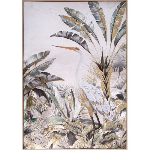 Obraz EUROFIRANY 640 50 x 70 cm Biały