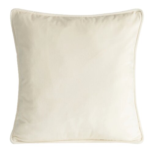 Poszewka EUROFIRANY Velvet 463236 45 x 45 x cm Kremowy