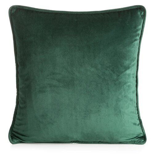 Poszewka EUROFIRANY Velvet 463237 45 x 45 x cm Ciemnozielony
