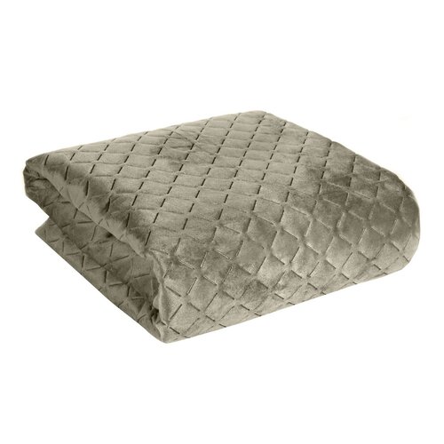 Narzuta EUROFIRANY Dimon 200 x 220 cm Ciemnobeżowy