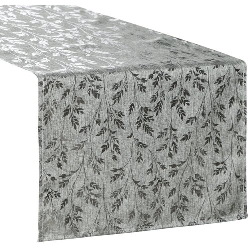 Bieżnik EUROFIRANY Simona 40 x 140 cm Srebrny