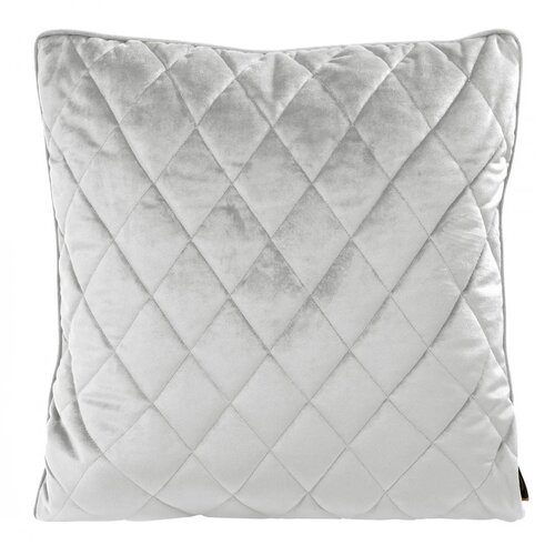 Poszewka EUROFIRANY Velvet 27 45 x 45 cm Srebrny
