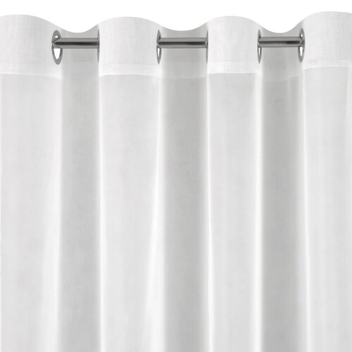 Firana gotowa EUROFIRANY Lucy 300 x 160 cm Biały