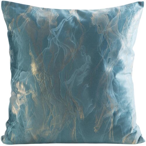 Poszewka EUROFIRANY Naira 45 x 45 cm Ciemnoturkusowy