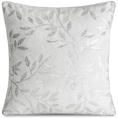 Poszewka EUROFIRANY Velvet 45 x 45 cm Kremowy