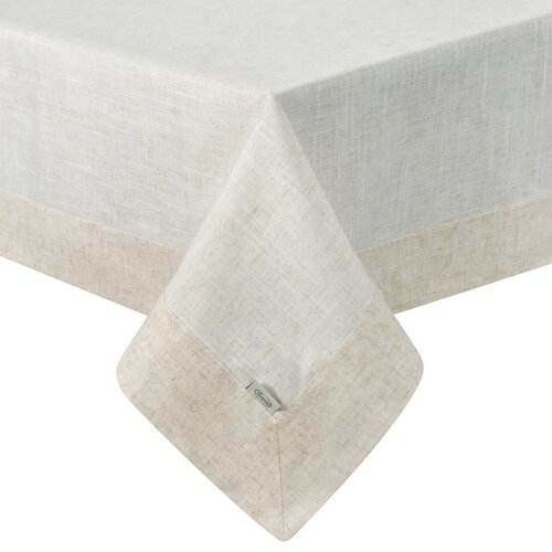Obrus EUROFIRANY Natu 140 x 220 cm Naturalny