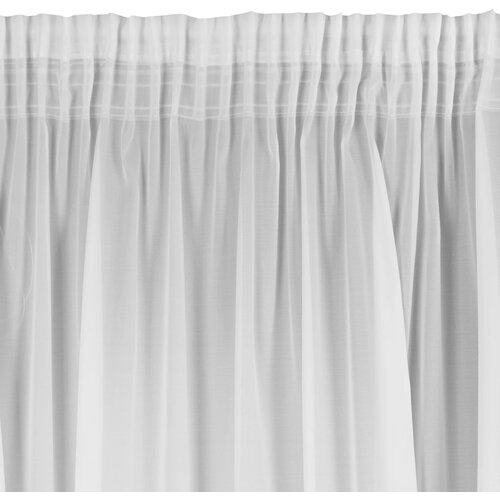 Firana gotowa EUROFIRANY Kathy 140 x 270 cm Biały