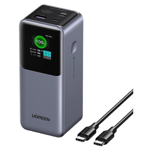 Powerbank UGREEN Nexode 20000 mAh 130W Szary