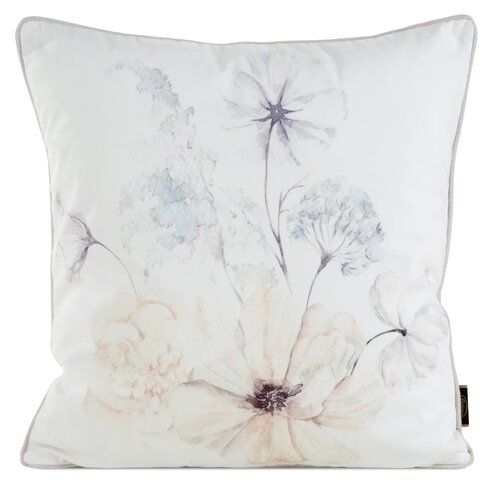 Poszewka EUROFIRANY Velvet 127 45 x 45 cm Kremowy