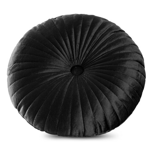 Poduszka EUROFIRANY Velvet 68 40 cm Czarny