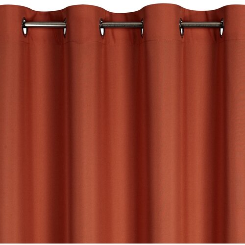 Zasłona EUROFIRANY Rita 140 x 250 cm Ceglasty