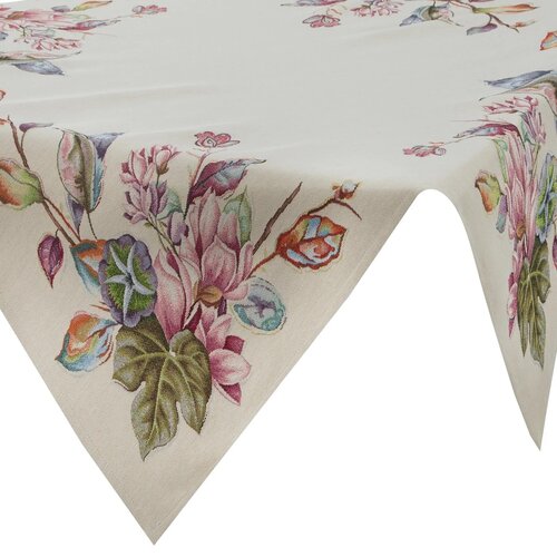 Obrus EUROFIRANY Cho 1215 100 x 100 cm Naturalny