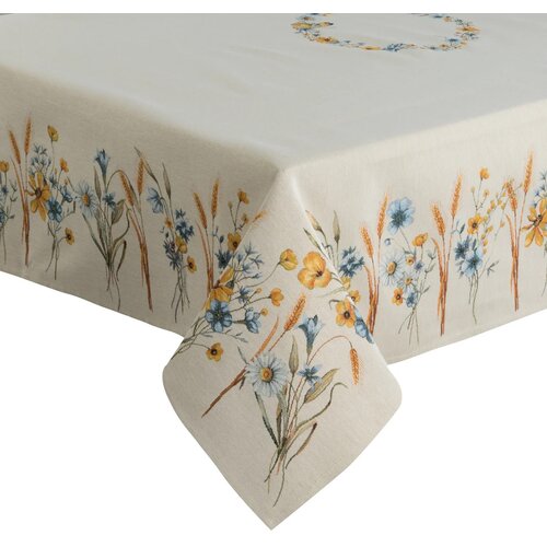 Obrus EUROFIRANY Cho 61 140 x 180 cm Naturalny